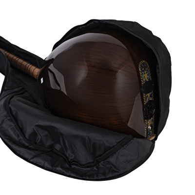 Ceviz Ağacı Gövde Sedef Klavye Kısa Sap EQ Sistemli Bağlama